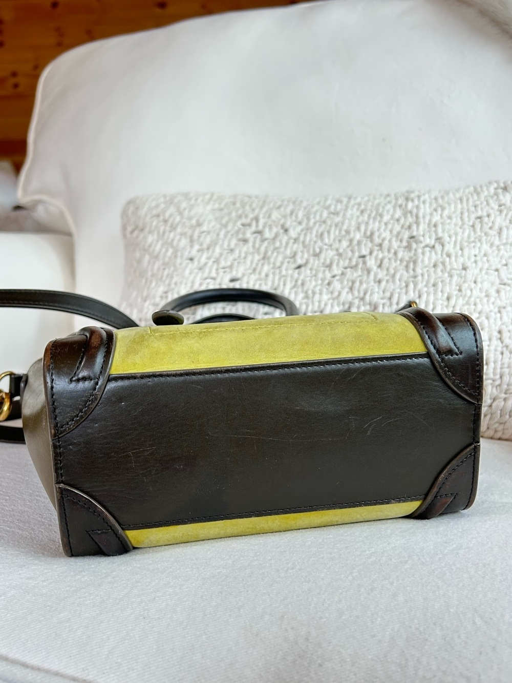 Céline Nano Mini Luggage Tricolor Tote - Picture 13 of 16